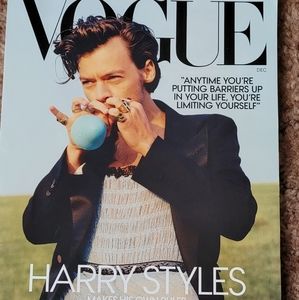 Harry Styles December 2020 Vogue issue